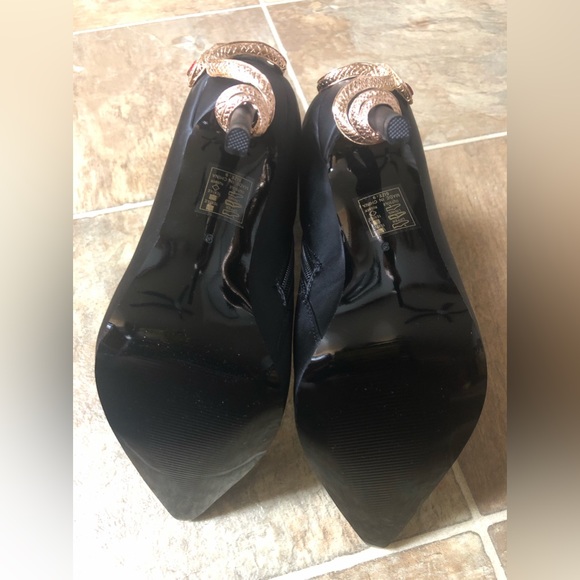 AZALEA WANG QUEEN of KINGS STILETTO BOOTIES SIZE: 9.0 - Picture 7 of 13